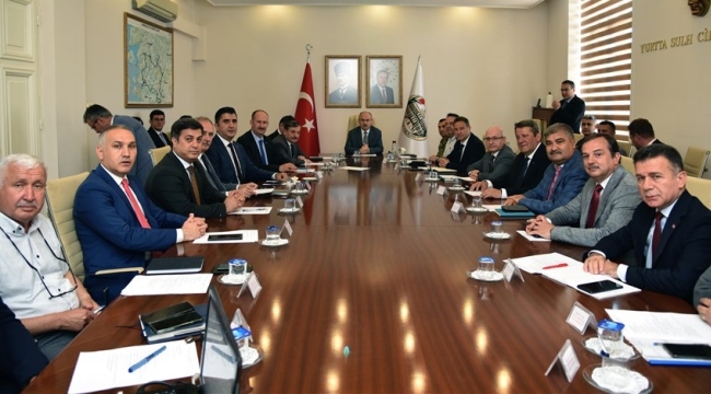 Vali Karadeniz başkanlığında 15 temmuz toplantısı