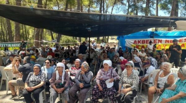 Akbelen'de orman direnişi 2. yılında
