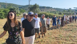 Akbelen'i korumak için kilometrelerce insan zinciri