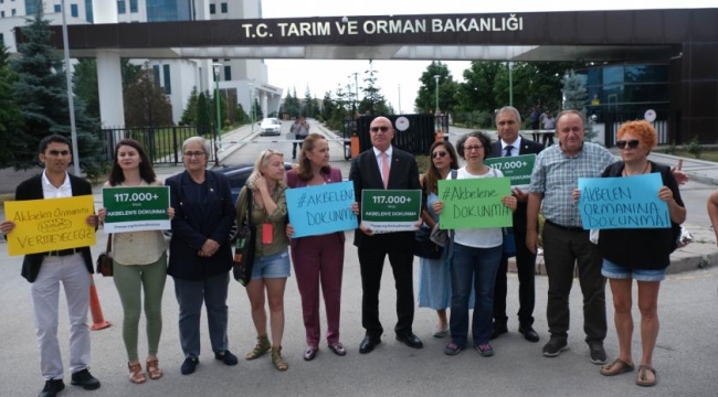 Akbelen için 117 bin imza bakanlıkta