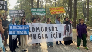 Akbelen'de kıyım orman durmuyor