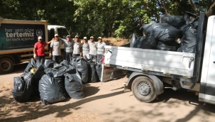 Akhisar belediyesinden vatandaşlara cağrı:ormanlık alanlara çöp atmayın