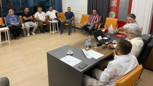 AKP il başkanı Hızlı,ilçe yönetim toplantılarına katıldı