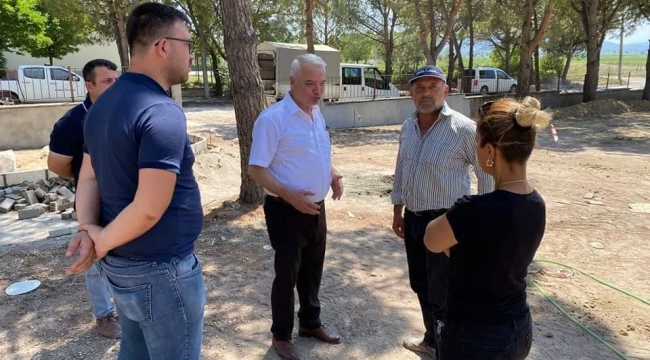 Başkan Bilgin çevre düzenlemelerini inceledi