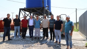 Başkan Bilgin Dilek mahallesinde yatırımları denetledi