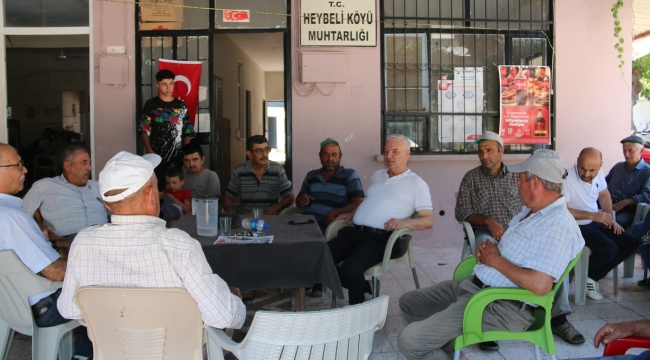 Başkan Bilgin mahalle sohbetlerine başladı
