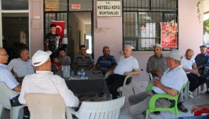 Başkan Bilgin mahalle sohbetlerine başladı