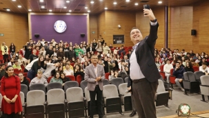 Başkan Dutlulu öğrencilerin sevincini paylaştı