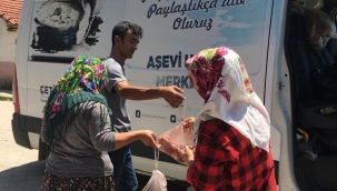 Belediye hayırseverler ile İhtiyaç sahiplerini buluşturdu 