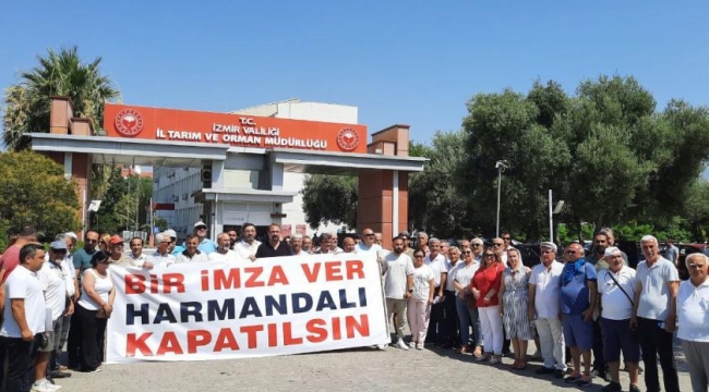 CHP'li başkandan Harmandalı katı atık tesisi kapatılsın çağrısı