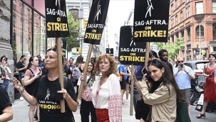 Hollywood'da11 bin 500 senarist ve 65 bin oyuncu grevde