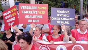 İzmir'de CHP öncülüğünde zamları protesto mitingi