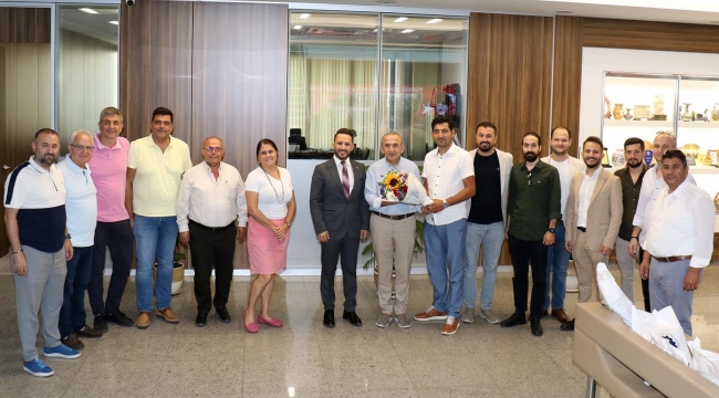 MAGİAD yönetim başkan Yılmaz'ı ziyaret etti