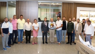 MAGİAD yönetim başkan Yılmaz'ı ziyaret etti