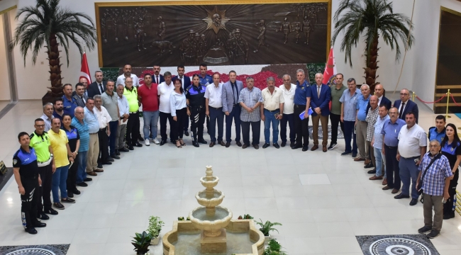 Muhtarlarla huzur ve güvenlik toplantısı
