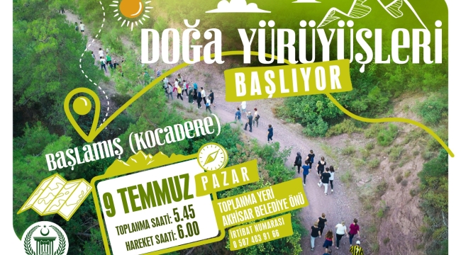 Sağlılıklı yaşam yürüyüşü