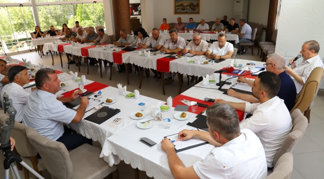 Saruhanlı belediye meclisi temmuz ay toplantısını yaptı