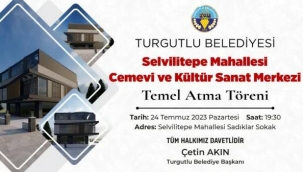 Selvilitepe mahallesi Cemevi temeli atılıyor