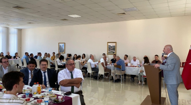 Törene baro başkanı Rona'da katıldı