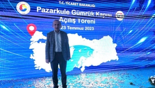  TSO başkanı Yılmaz Pazarkule gümrük kapısında