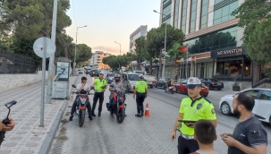 Turgutlu'da asayiş ve trafik kontrolü