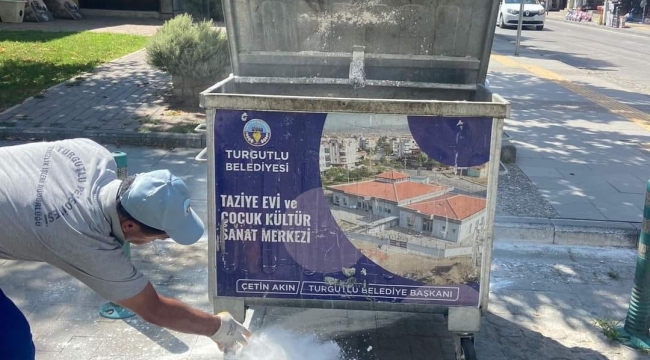Turgutlu'da bayram sonrası çevre temizliği