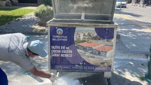 Turgutlu'da bayram sonrası çevre temizliği