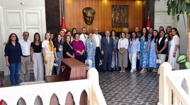 Türk kültürünü öğrenmek için Manisa'ya geldiler