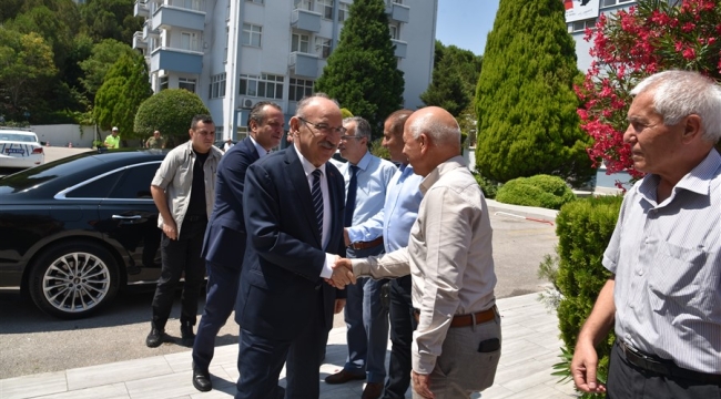 Vali Karadeniz Soma'da
