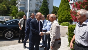 Vali Karadeniz Soma'da