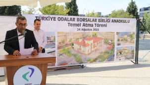 Akhisar anaokulu temeli atıldı