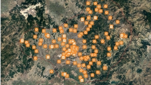 Akhisar belediyesi ilçenin afet haritasını yayınladı