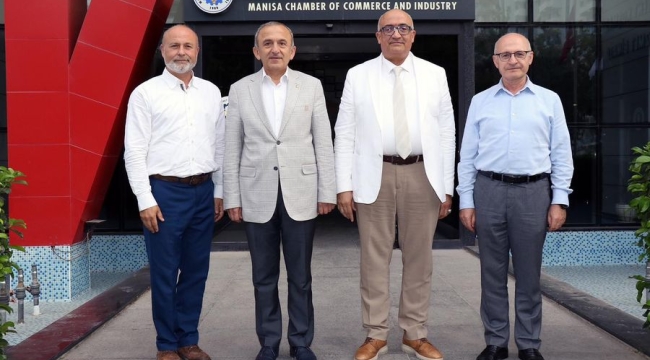 Ataç'tan TSO başkanı Yılmaz'a veda ziyareti