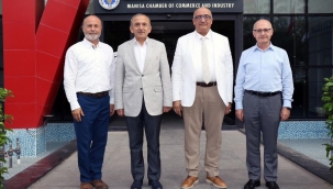 Ataç'tan TSO başkanı Yılmaz'a veda ziyareti