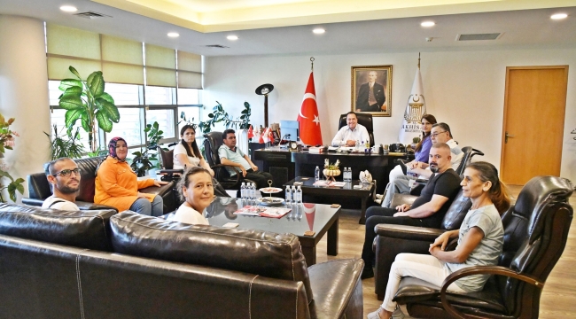 Başkab Dedeoğlu'ndan Dutlulu'ya ziyaret 