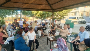  Başkan Bilgin'e kadın desteği