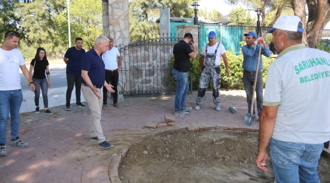 Başkan Bilgin,pazaryeri ve düğün salonunda incelemelerde bulundu