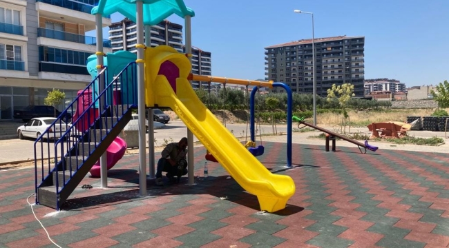 Belediye çalışıyor,Alaşehir gelişiyor