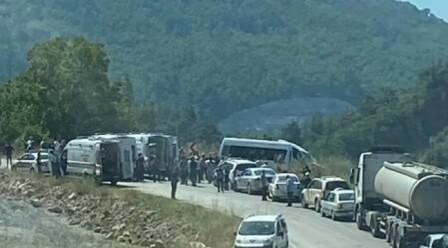 Bursa'da kaza ölü ve yaralılar var