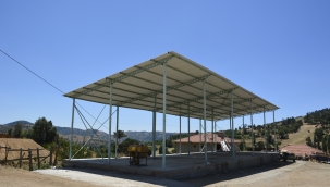 Çok amaçlı salon ve pazar alım yeri yapımı tamamlandı