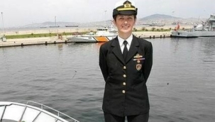 Fırat,Türkiye'nin ilk kadın amirali 