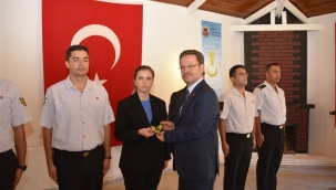 Jandarmada rütbe terfi töreni