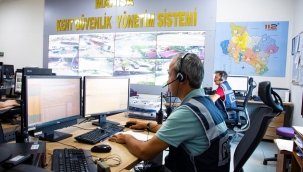 Kent güvenliği için polis 7/24 saat iş başında