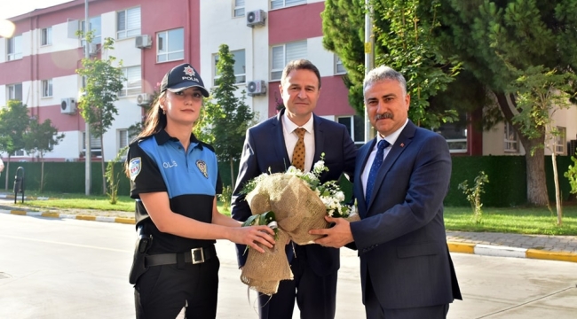 Manisa emniyetinde devir teslim