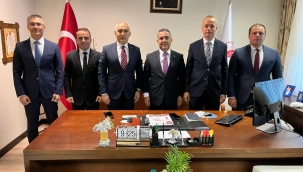 Müdür Öztürk Ankara'da bir dizi ziyretlerde bulundu