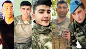 Pençe-kilit'te 5 asker şehit