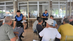Polis vatandaşları dolandırıcılık konusunda uyarı çalışması