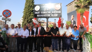 Rekreasyon alanı hizmete açıldı