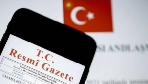 Resmi gazetede zmlandı