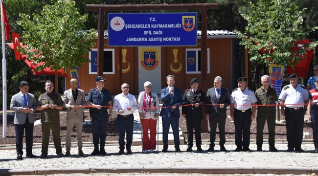 Spil dağı Jandarma asayiş noktası açıldı